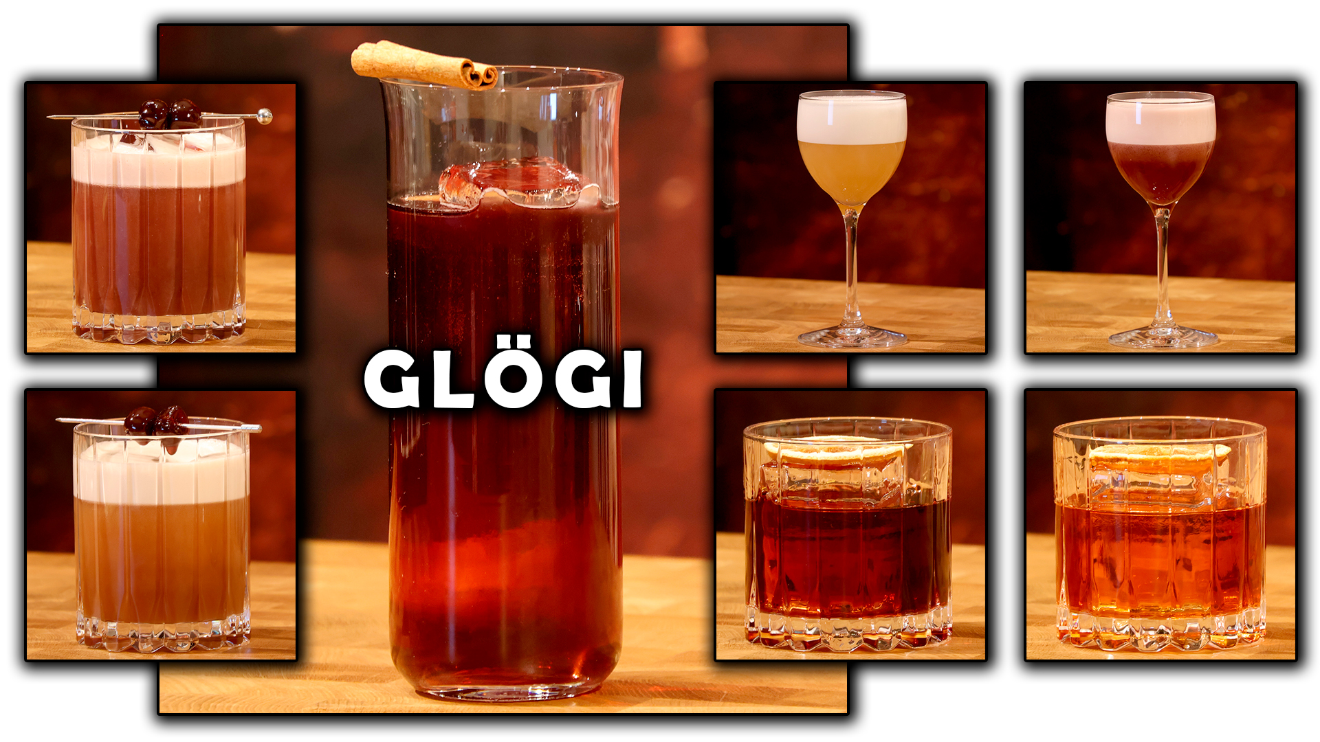 Seitsemän drinkkiä glögistä