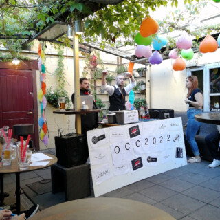 Santeri Knihtilä, 45 Special & Zivago. Drinkin ainesosat: Tanquerey Sevilla Gin, Bols Pink Grapefruit, sitruunamehu, sokerisiirappi.