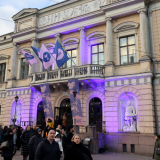 Tapahtumapaikkana jälleen Vanha Ylioppilastalo Mannerheimintien varrella